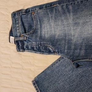 Aritzia denim forum arlo high rise straight leg 28 L size 24